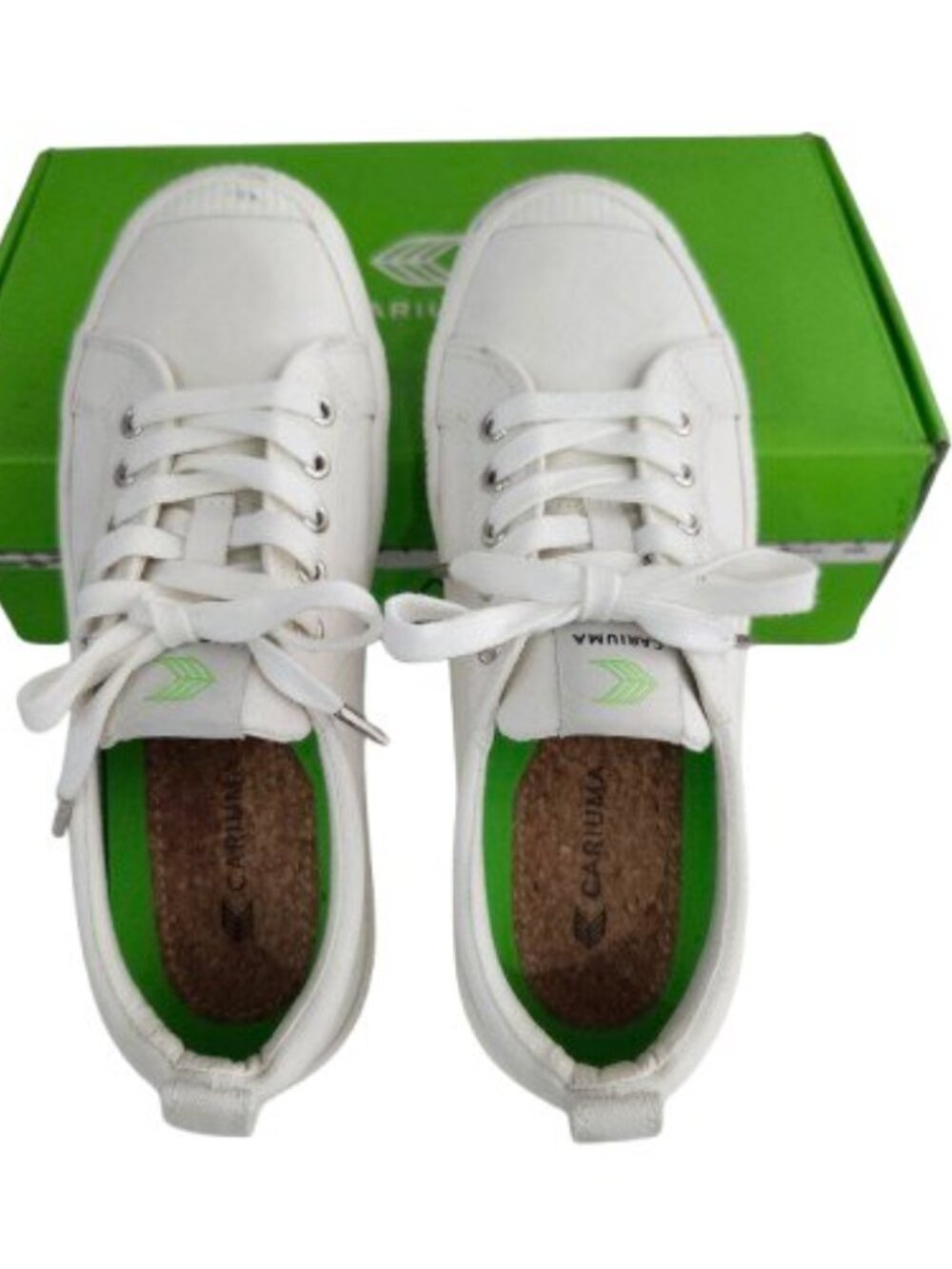 Cariuma OCA Low Off White Canvas Sneakers Womens Size 7 Mens 5.5